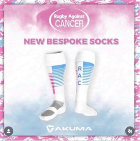 LAST CHANCE - Rugby Against Cancer Socks