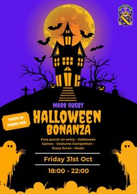 Marr Rugby Halloween Bonanza