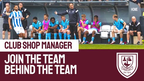 Volunteer Opportunity: Club Shop Manager