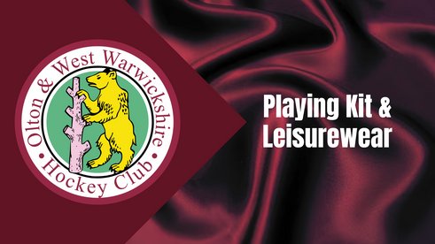 Olton Playing Kit and Leisurewear