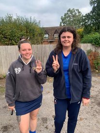 Just 2 words to sum up the ladies 1s game today….