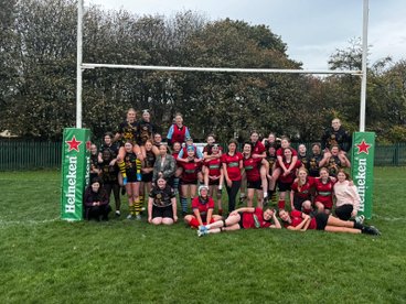 Four Bishop U14 Girls Join Forces with Blaydon