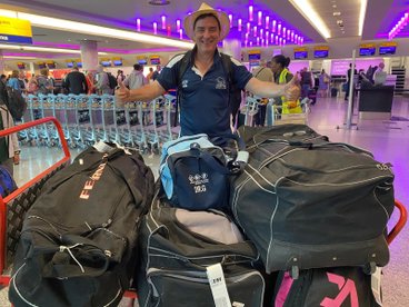 Donated Kit to Barbados