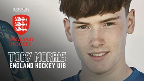 Toby Morris selected for England U18