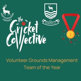 Hertfordshire Cricket Collective Winner