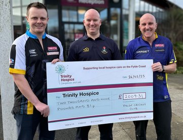 Charity Darts Tournament - Final Fundraising Total