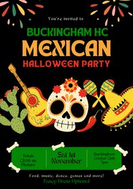 Mexican Halloween Party