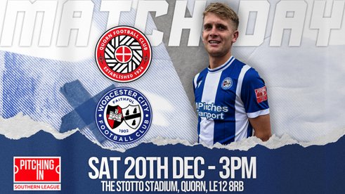 Match Preview | Quorn FC vs Worcester City