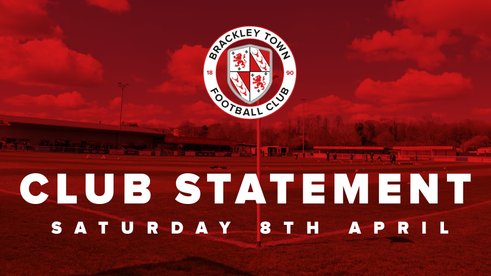 Club statement: Saturday 8 April