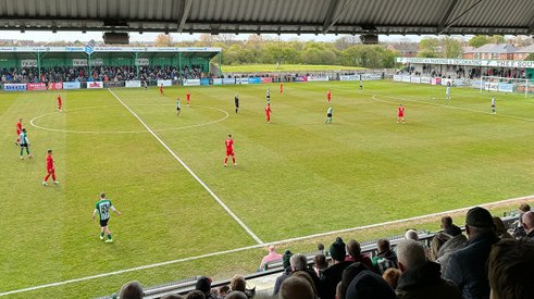 Blyth Spartans   1-5   Brackley Town     Saturday 20th  April 2024