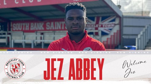 PLAYER NEWS: JEZ ABBEY JOINS BRACKLEY TOWN