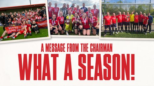 CHAIRMAN'S MESSAGE: WHAT A SEASON!
