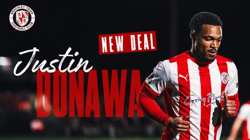 NEW BRACKLEY TOWN DEAL FOR JUSTIN DONAWA