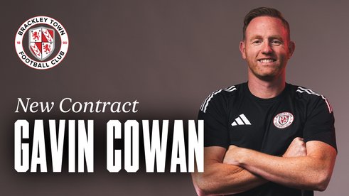 NEW CONTRACT FOR GAVIN COWAN