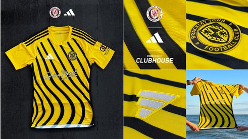 Brackley Town unveil new Adidas away kit ahead of debut National League season