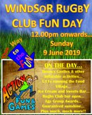 WINDSOR RFC: Summer Fun Day June 2019