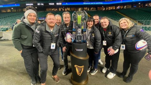 WINDSOR RFC Volunteers at Invited to Twickenham
