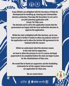 SHIP LANE: CLUB STATEMENT