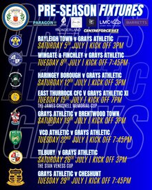 PRE-SEASON SCHEDULE ANNOUNCED