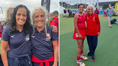 Success for Sandeep and Barbara