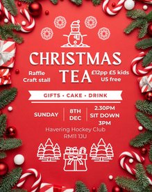 Come join us for a lovely afternoon tea