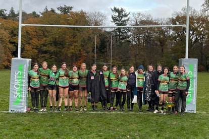 Bracknell U16 Girls Shine Bright on Rainy Day, Up to Second Place in League Standings After Commanding Performance