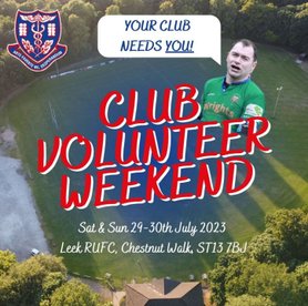 Your club needs you!