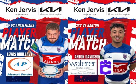 Lewis and Anton scoop player of the match awards