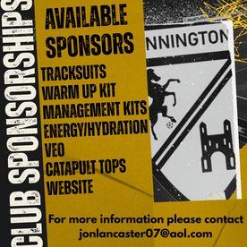 Sponsorships Available