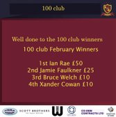 FEBRUARY 2025 WINNERS