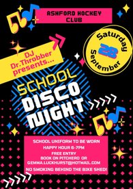 Back To School Disco