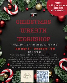 Christmas Wreath making workshop
