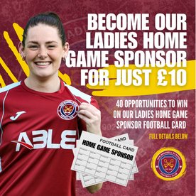 Win a chance to become New Bradwell Ladies home game sponsor for the 2024/25 season!