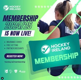 Please pay your Hockey Ireland Membership Fee