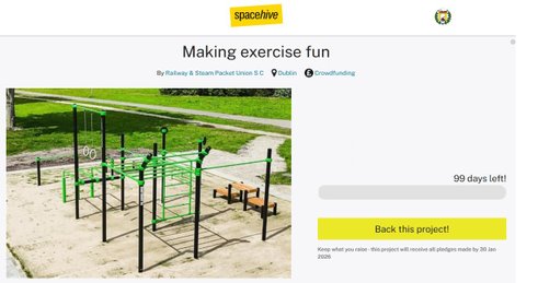 Crowdfunding launched for pitchside developments