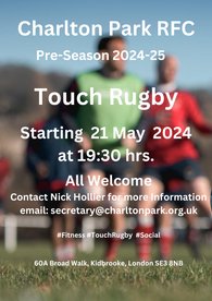 Touch Rugby Tuesday