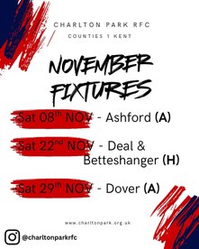 November Fixtures