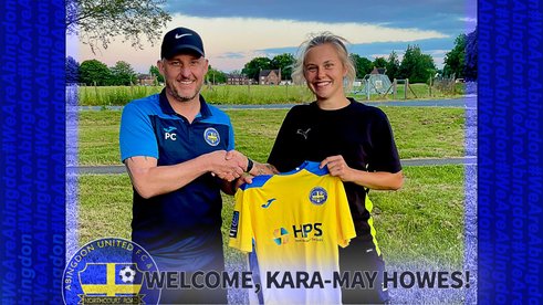 Kara-May Howes Joins Abingdon United