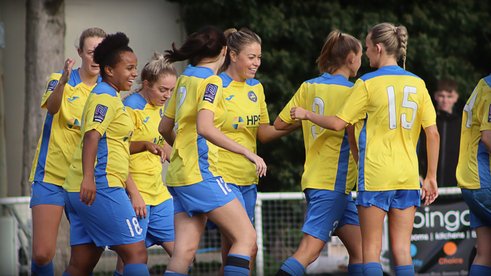 Match Report: May brace helps United on way to next round of Berks and Bucks FA Women's Senior Cup