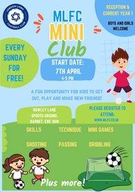 REGISTER NOW FOR OUR 2024 MINI CLUB!