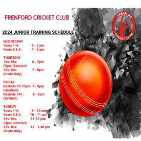 Winter Training Schedule - FRIDAY