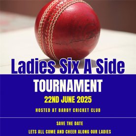 Ladies Six-A-Side Tournament - NOW THE 7TH SEPTEMBER 2025