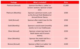 Sponsorship Opportunities