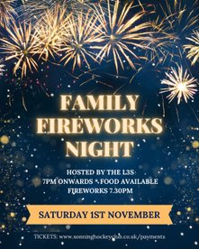 Sonning Hockey Club Fireworks 2025