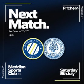 Meridian VP to face Barkingside FC on Saturday for a Pre-Season fixture!