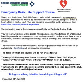 Emergency Basic Life Support Course