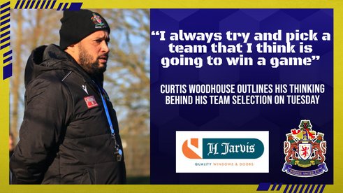 Woodhouse: “I always try and pick a team that I think is going to win a game”