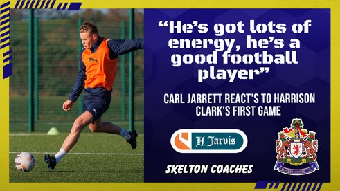 Jarrett on Clark: “He’s got lots of energy, he’s a good football player”