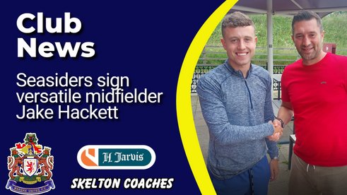 Seasiders sign versatile midfielder Jake Hackett