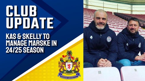 Marske United Appoint New Management Team